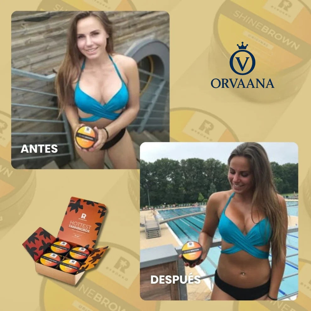 SHINE BROWN™ Acelera tu bronceado, intensifica tu belleza