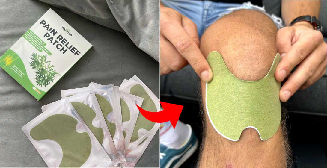 Parche de rodilla para artritis o bursitis