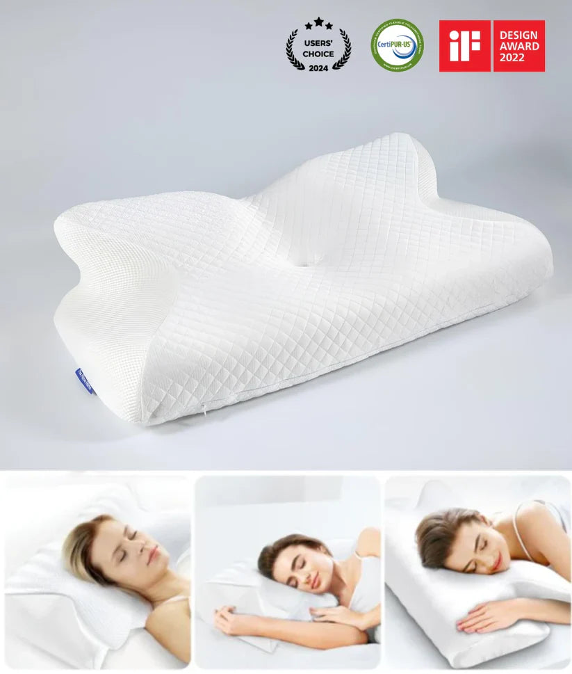 🌙 Almohada Viscoelástica Ortopédica CozyRest® – El descanso que tu cuello merece
