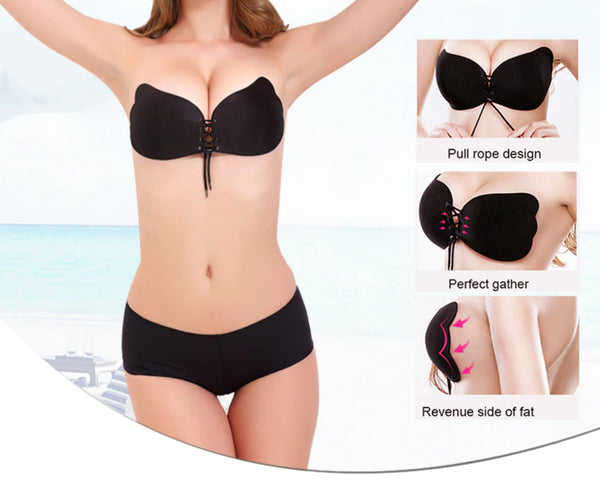 Sujetador Senos Adhesivo Lavable PROMO 2X1 + 4 Regalos gratis