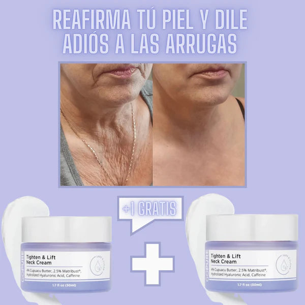 1+1 GRATIS / LIFT NECK™ - REAFIRMA Y LEVANTA EL CUELLO EN SEMANAS