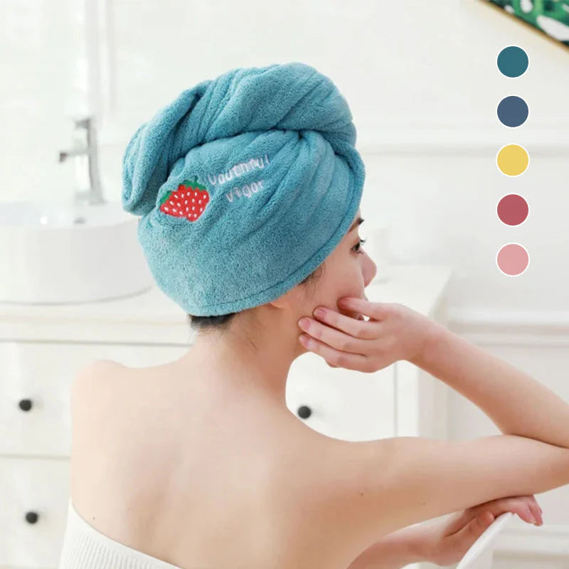 2x1 Gorro de toalla de secado rápido + REGALO