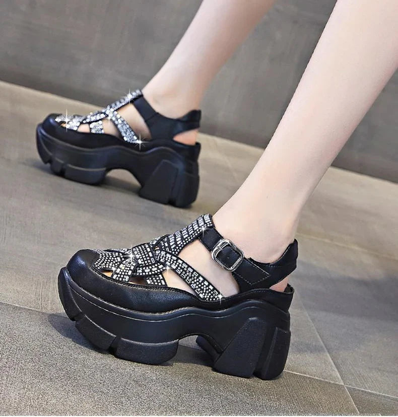 Sandalias Que Brillan En Cada Foto✨