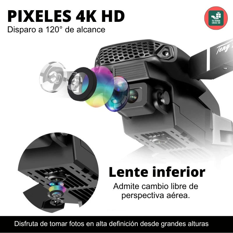 🤖 DRONE W8 PRO MAX 4K DOBLE CAMARA🚁