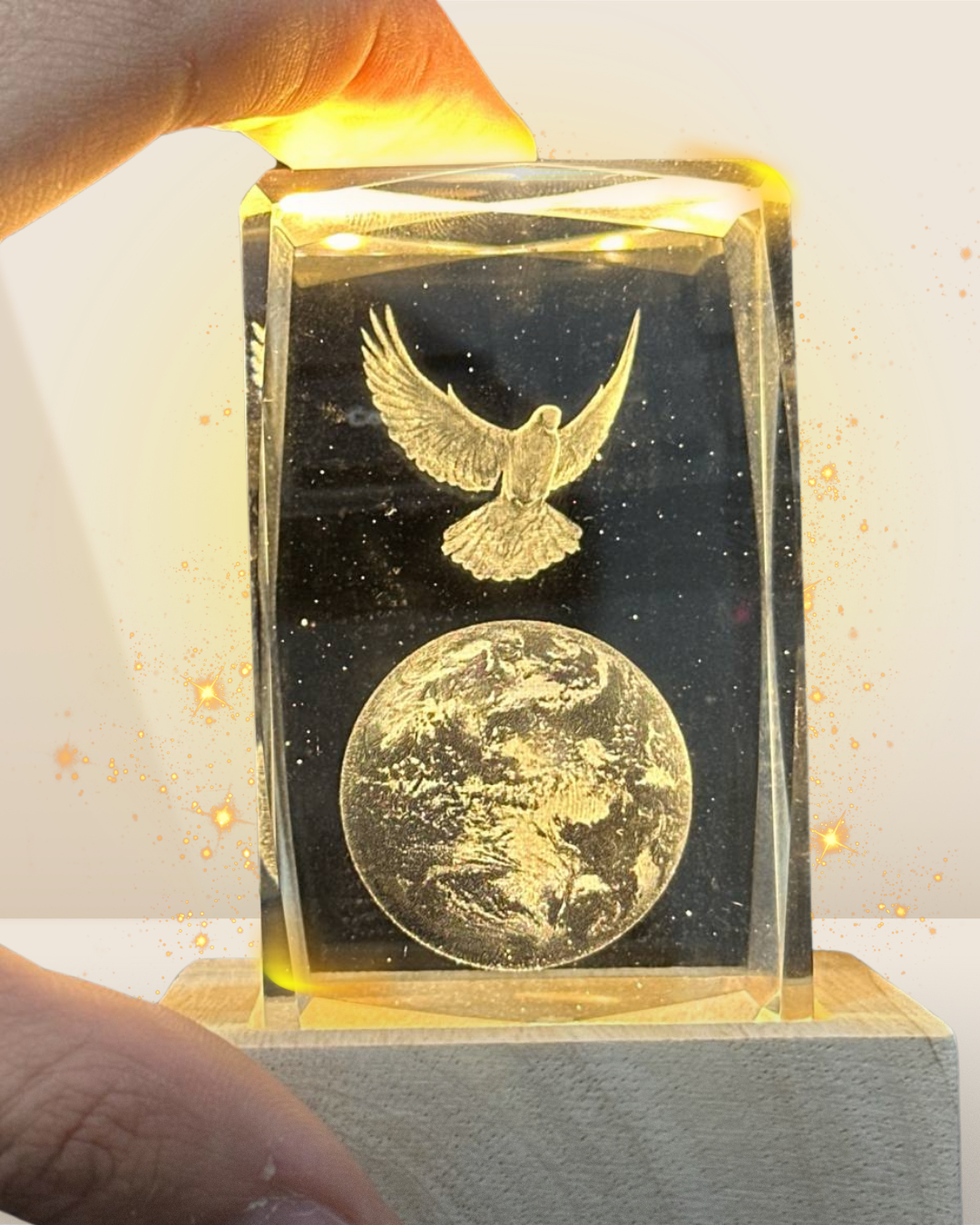 LAMPARA 3D Reflejo de Fe