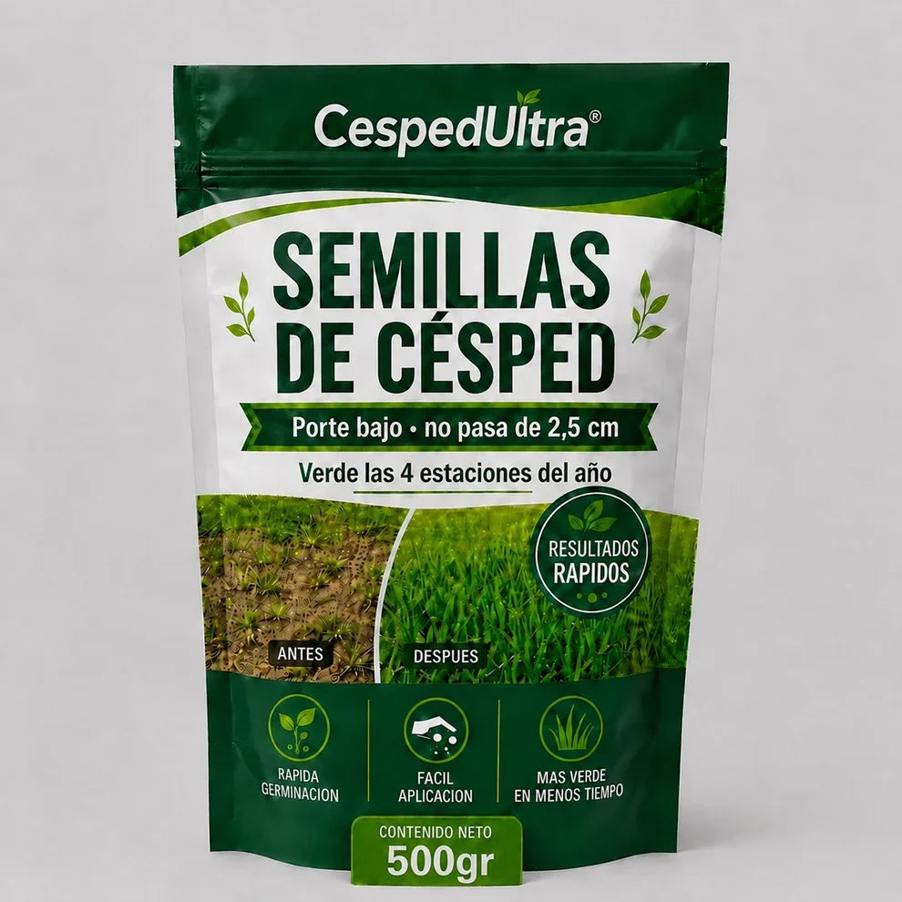 🌱PAGA 1 LLEVA 2 🌱Césped Ultra De Tierra Pelada A Alfombra Verde