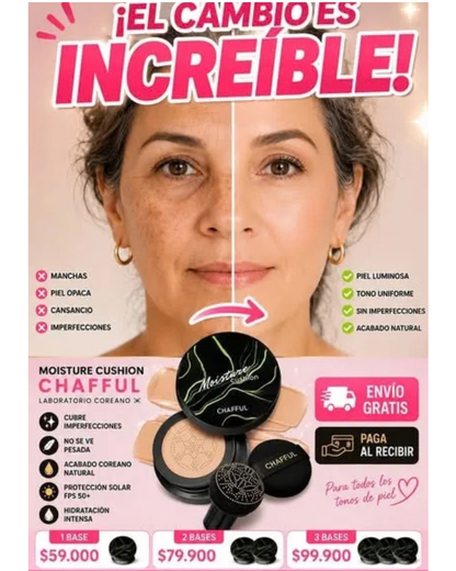 Base Maquillaje CC Cushion Chafful