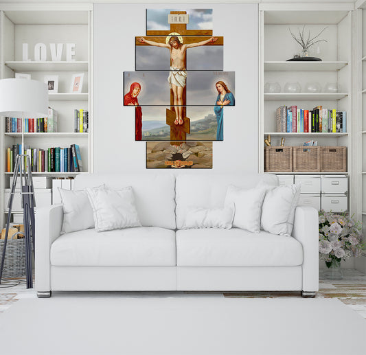 🖼️ El Rostro del Perdón: Imagen Sagrada de Cristo Crucificado
