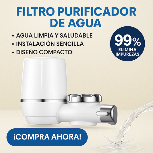 🚿FILTRO PURIFICADOR DE AGUA + ENVIO GRATIS 😏