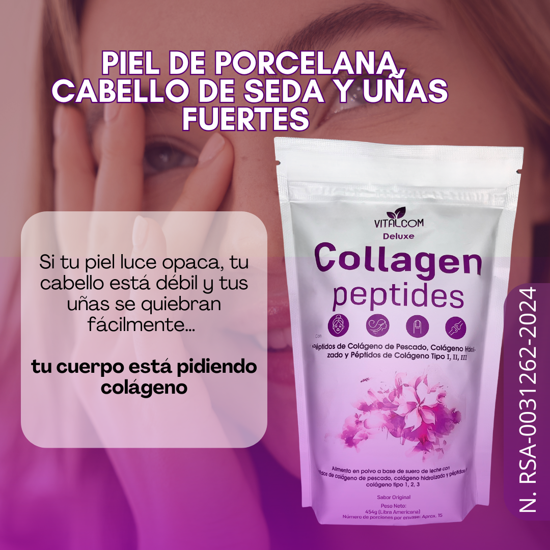 Péptidos De Colágeno Tipo 1 2 y 3
