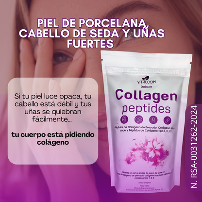 Péptidos De Colágeno Tipo 1 2 y 3