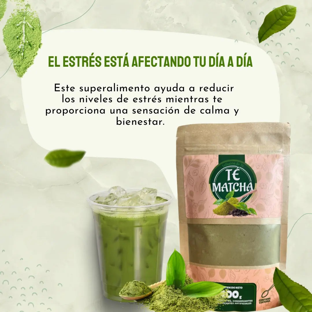 Te Matcha Puro Organico Natural 100g