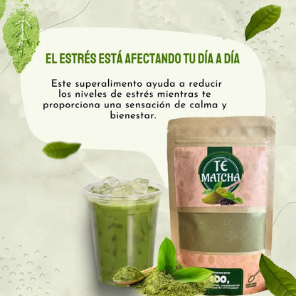 Te Matcha Puro Organico Natural 100g