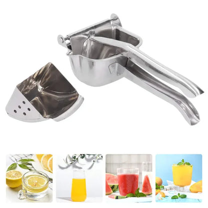 Exprimidor Metálico Para fruta Saludable + Regalo especial