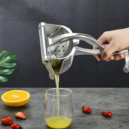 Exprimidor Metálico Para fruta Saludable + Regalo especial