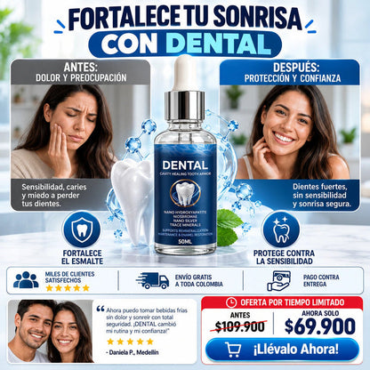 Serum Reparador Dental Avanzado 30 Ml - Adiós A La Sensibilidad