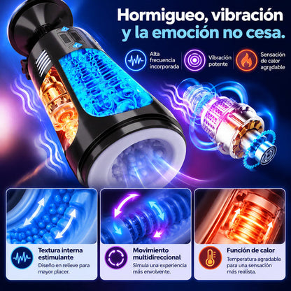 【Entrega discreta】Copa de relajación retráctil🤤 manos libres totalmente automática💦
