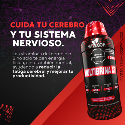 MULTIBRINA x6 RECUPERA TU ENERGIA