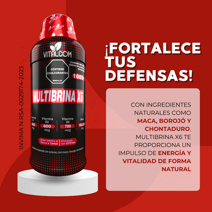 MULTIBRINA x6 RECUPERA TU ENERGIA