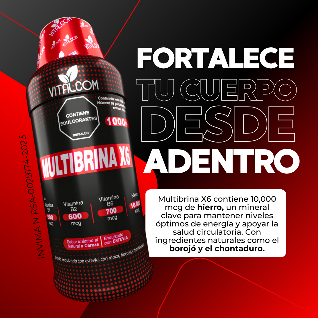 MULTIBRINA x6 RECUPERA TU ENERGIA