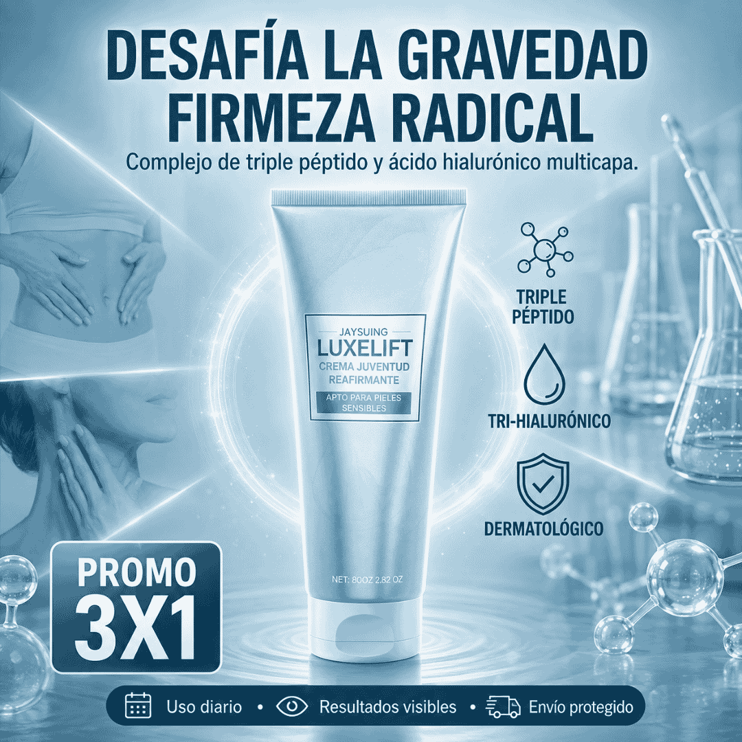 🔥PROMO 3X1 🔥LuxeLift - Reafirmante Y Rejuvenecedor De Piel Biancat
