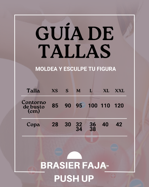 ✨👙 Brasier Faja - Esculpe y Reafirma tus Pechos (EFECTO PUSH UP) Instantáneo