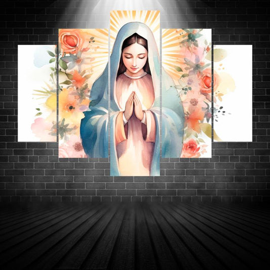 🌠 María, Luz de Esperanza: Un Arte Decorativo de Inspiración ✨
