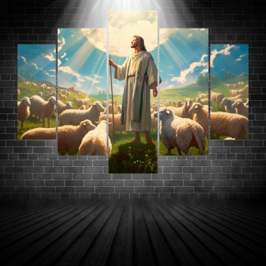 🔥 Jesús en el Monte: Paz y Reflexión en tu Espacio 🕯️