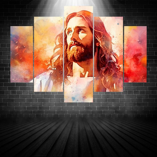 🕊️ Cristo y su Luz Eterna: Arte Decorativo con Propósito 🌟