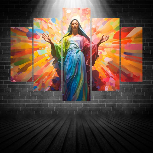 💫 Virgen de la Consolación: Un Cuadro con Protección Celestial 🕊️