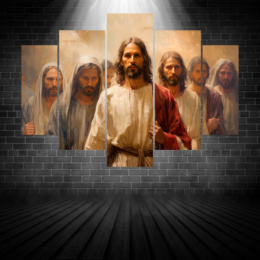 🌿 El Buen Pastor: Cuadro de Protección y Guía 🙏