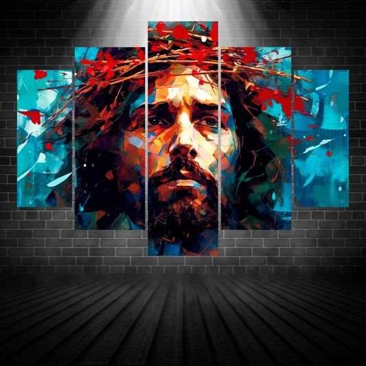 💎 Jesús Rey de Reyes: Cuadro de Elegancia Espiritual 👑
