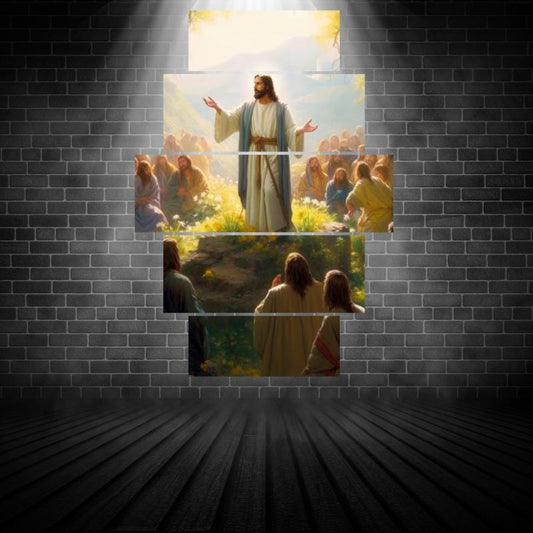 🌟Jesús, Camino, Verdad y Vida: Un Lienzo Espiritual🎨