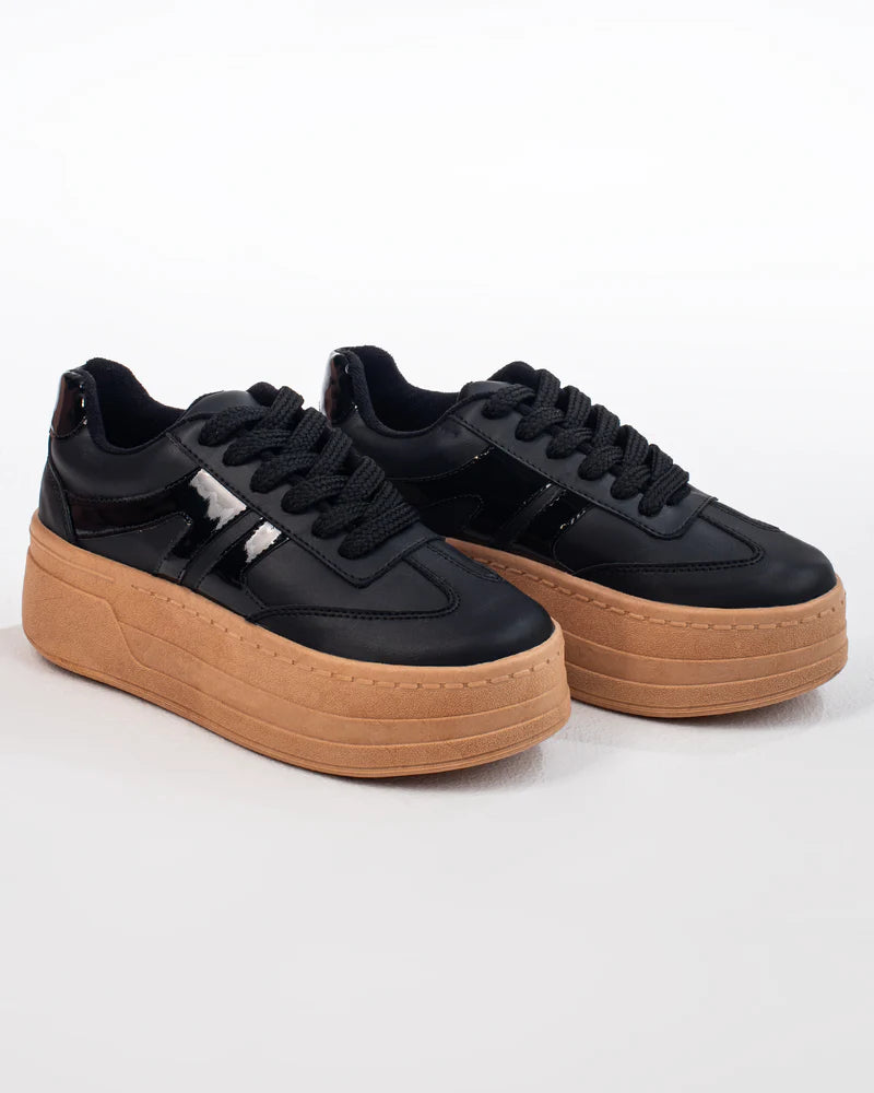 Tenis Chicago Para Dama Con Plataforma