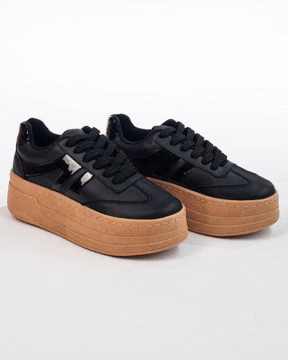 Tenis Chicago Para Dama Con Plataforma