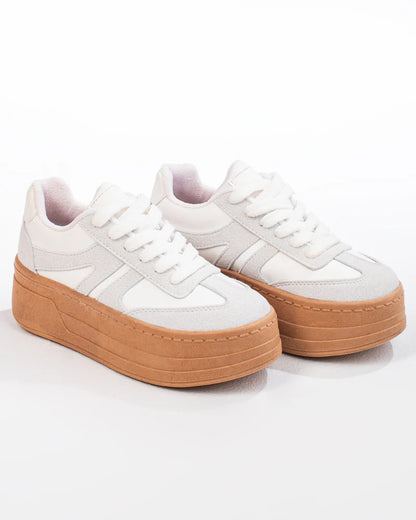 Tenis Chicago Para Dama Con Plataforma