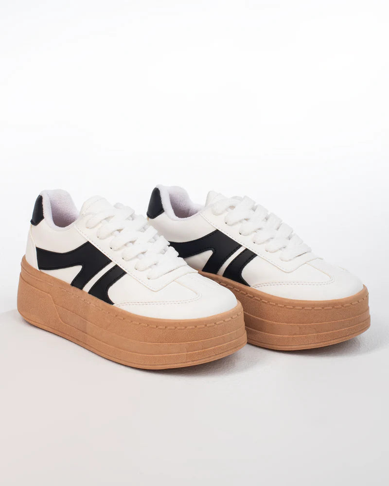 Tenis Chicago Para Dama Con Plataforma