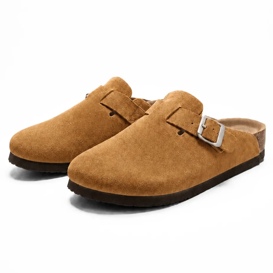 Zuecos de gamuza