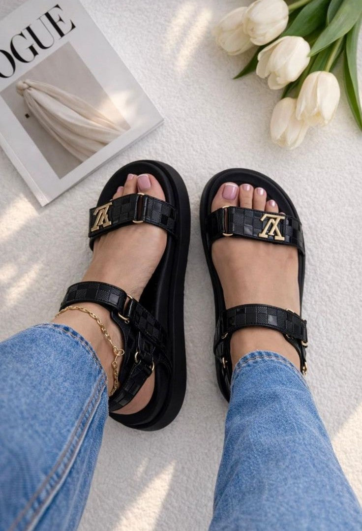 SANDALIAS DE LUJO LV QUE ELEVAN CUALQUIER LOOK