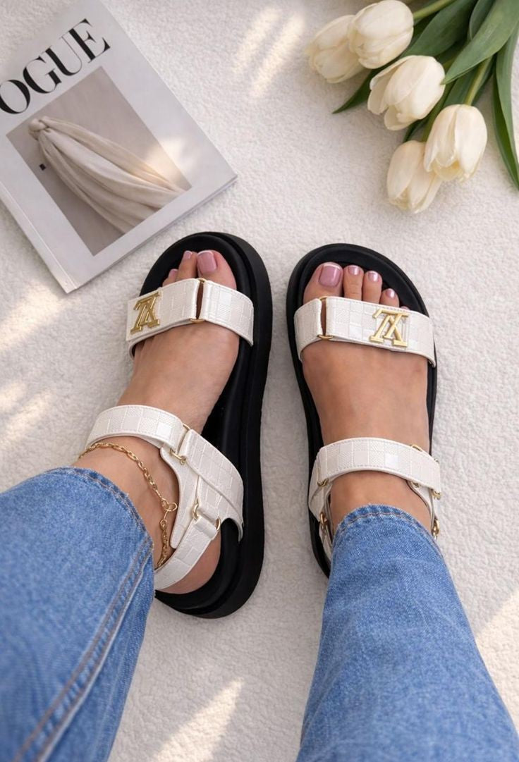 SANDALIAS DE LUJO LV QUE ELEVAN CUALQUIER LOOK
