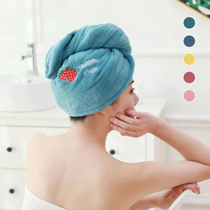 2x1 Gorro de toalla de secado rápido + REGALO