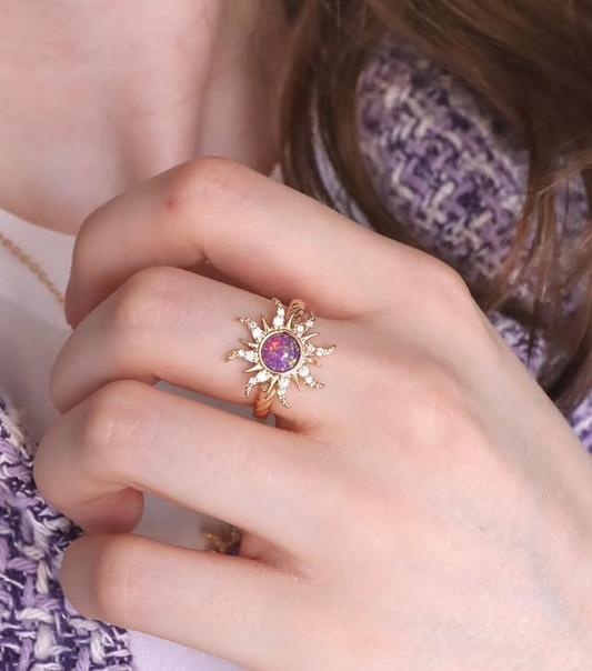 🌞 ANILLO SOL RAPUNZEL