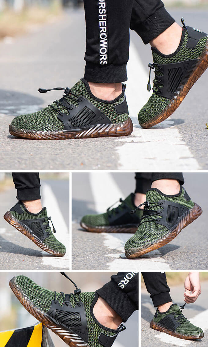 Ryder Green Zapato Deportivo Ortopedico Con Suela Ultra Ligera