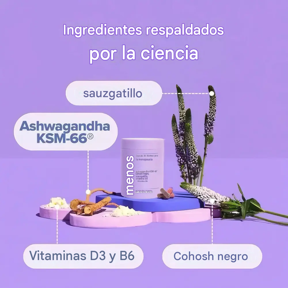 Cápsulas de vitaminas O Positiv MENO para el alivio de la menopausia: sofocos, sudores nocturnos y cambios de humor