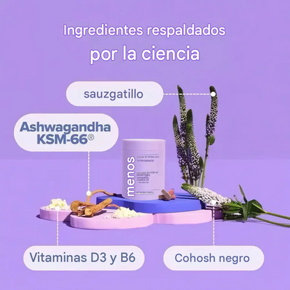 Cápsulas de vitaminas O Positiv MENO para el alivio de la menopausia: sofocos, sudores nocturnos y cambios de humor
