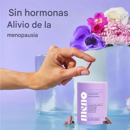 Cápsulas de vitaminas O Positiv MENO para el alivio de la menopausia: sofocos, sudores nocturnos y cambios de humor