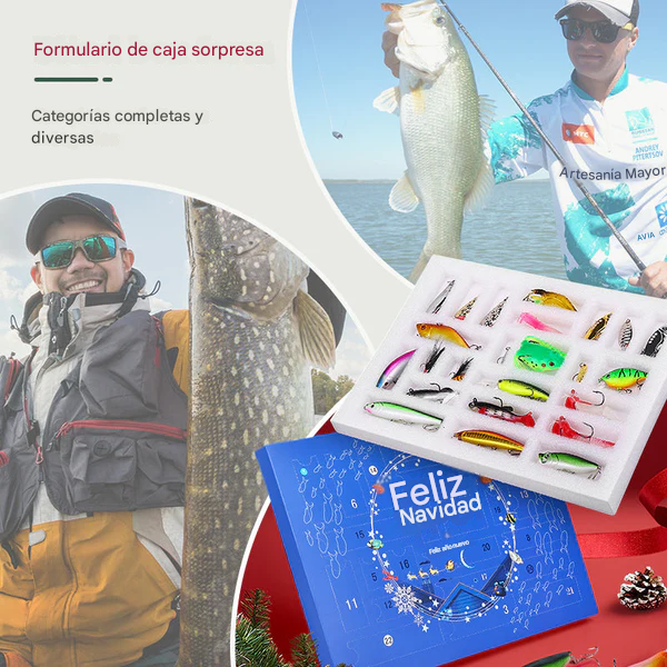 Calendario De Adviento De Diversión Con Pesca
