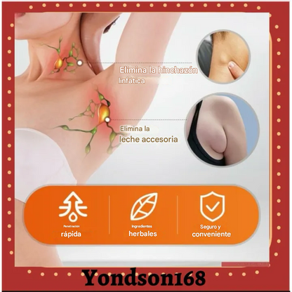 Cuidado linfático Crema para disolver los ganglios linfáticos Eliminación de lipomas