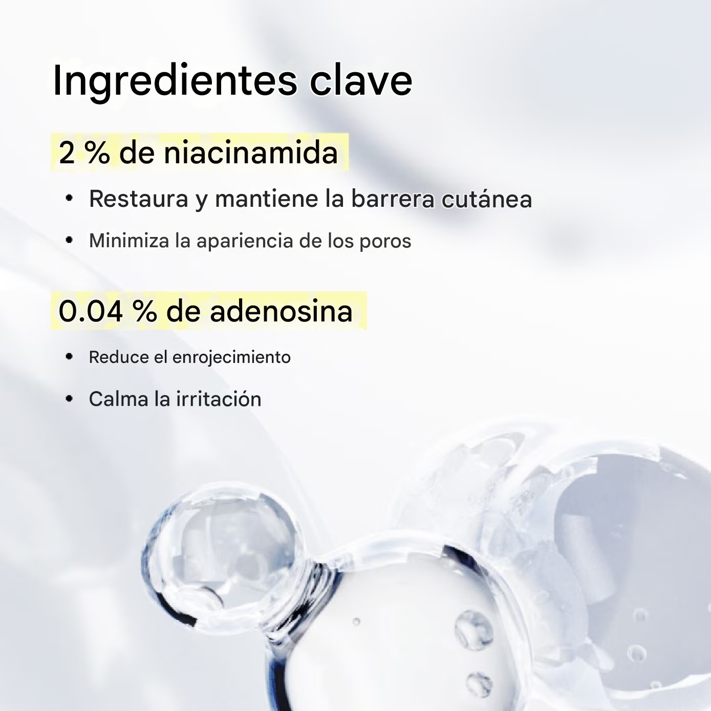 Suero limpiador de poros 131