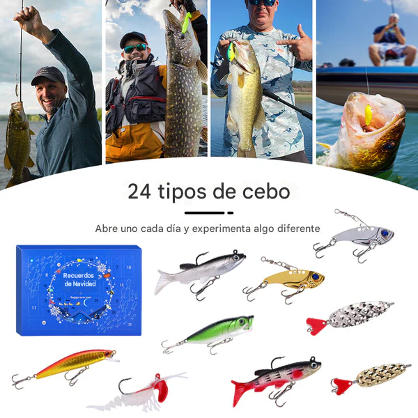 Calendario De Adviento De Diversión Con Pesca
